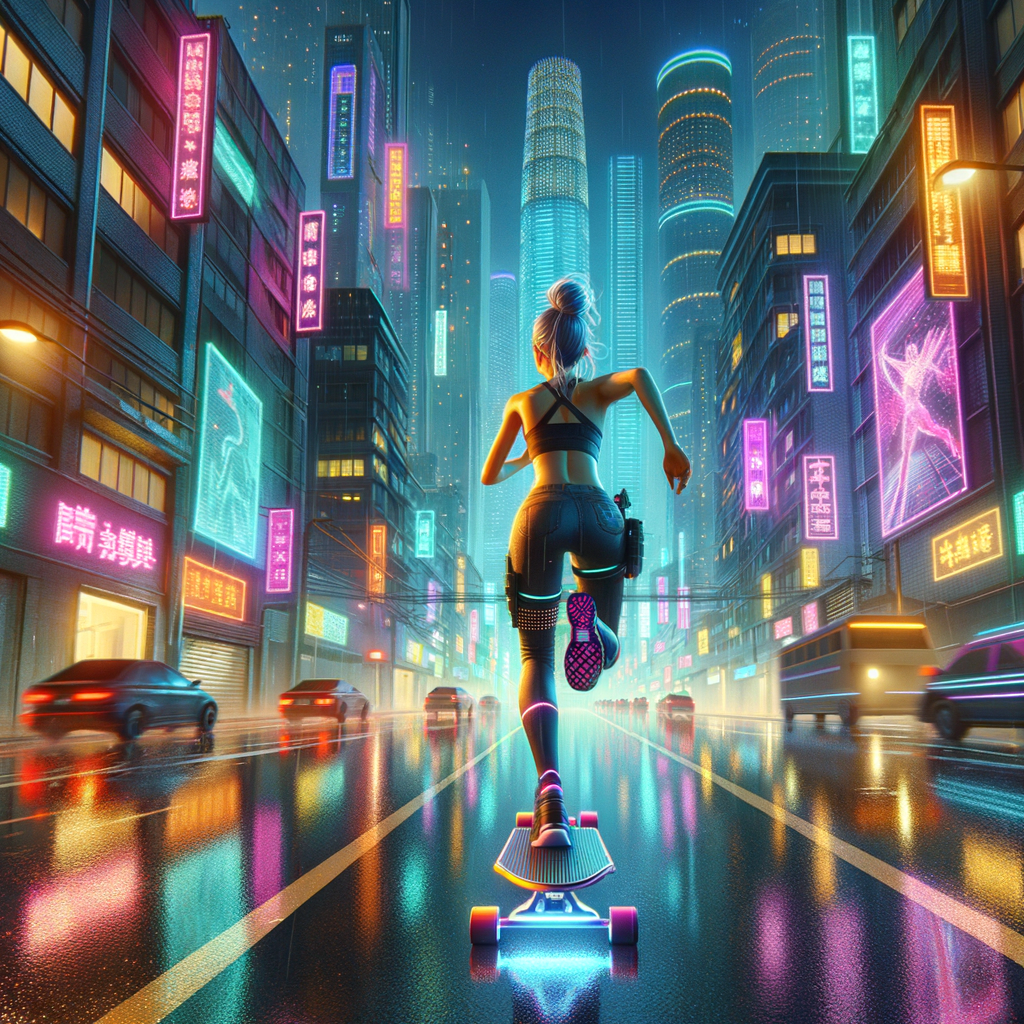 Running Girl 3D Journey